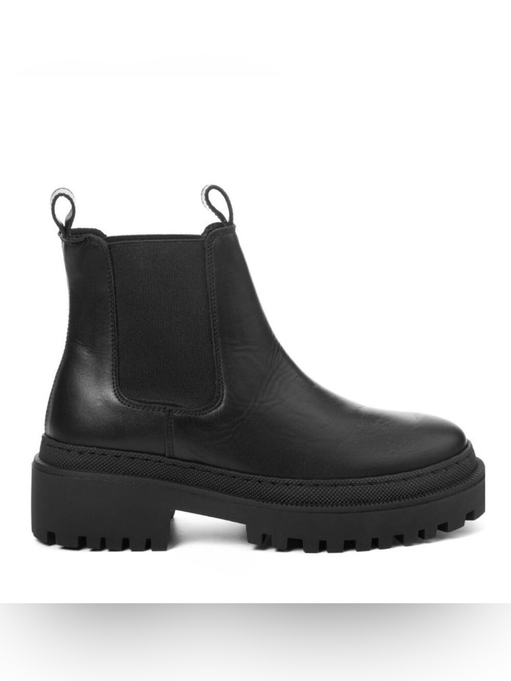 Philippe Anders black lug sole Chelsea boot Sz EU 40/US 9